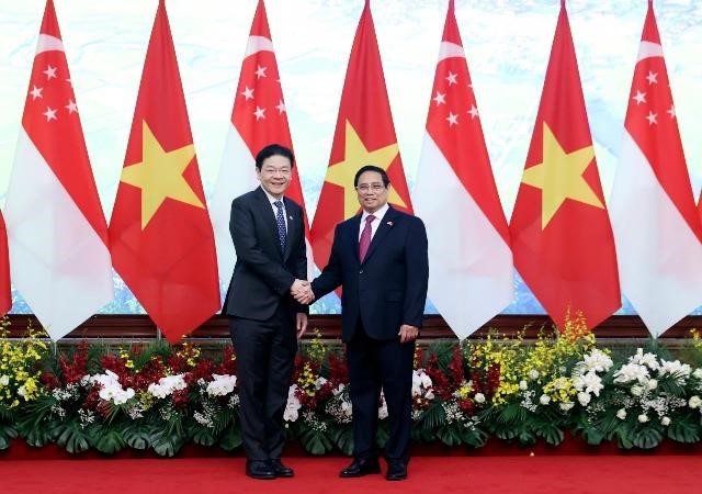 Đưa hợp tác Việt Nam - Singapore trở thành điển hình hợp tác trong khu vực