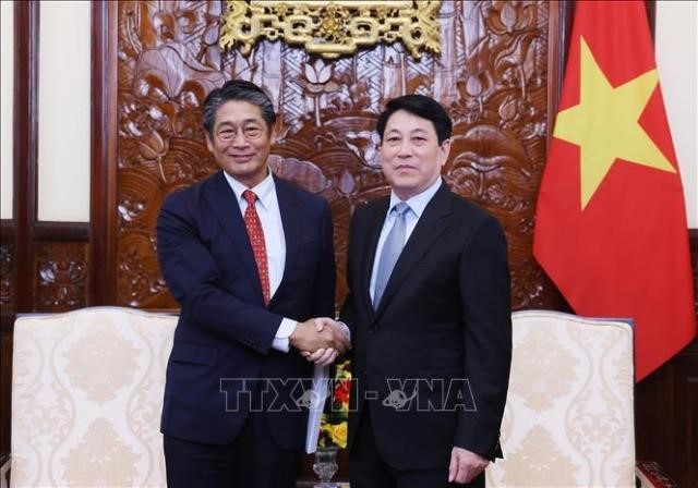 Chủ tịch nước Lương Cường tiếp Đại sứ Nhật Bản