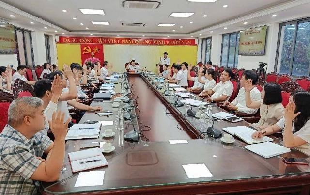 Xã Thạch Thất: Vận hành thử bộ máy Ban Thường trực Ủy ban MTTQ và các tổ chức chính trị - xã hội