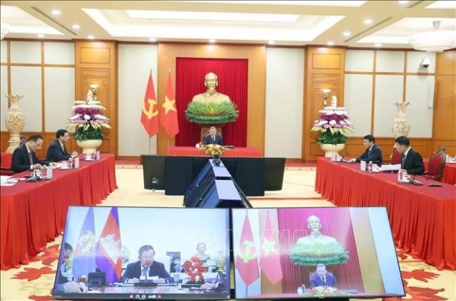 Tổng Bí thư Tô Lâm điện đàm với ông Hun Sen, thúc đẩy hợp tác toàn diện Việt Nam - Campuchia