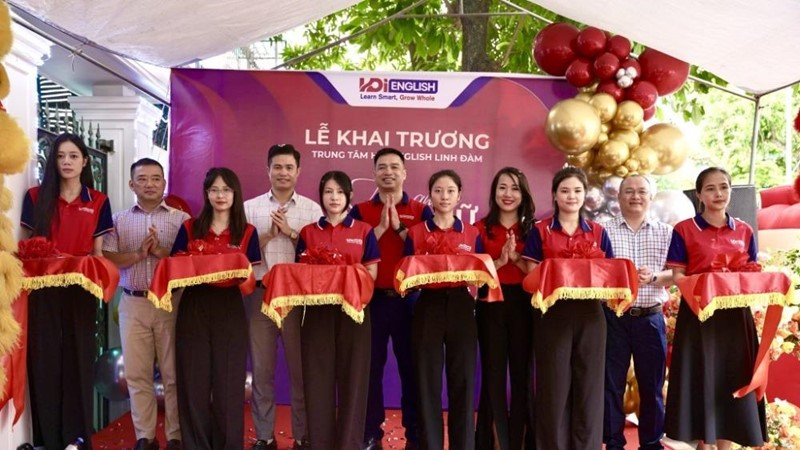 HDI English Linh Đàm chính thức khai trương - Trung tâm Anh ngữ thế hệ mới