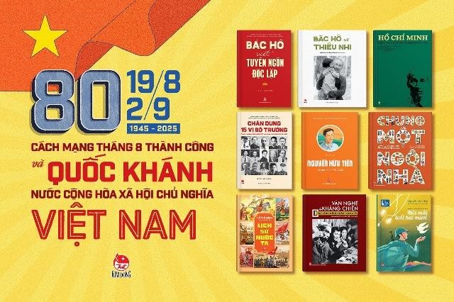 Hào khí tháng Tám và bản sắc dân tộc qua loạt sách mới của NXB Kim Đồng