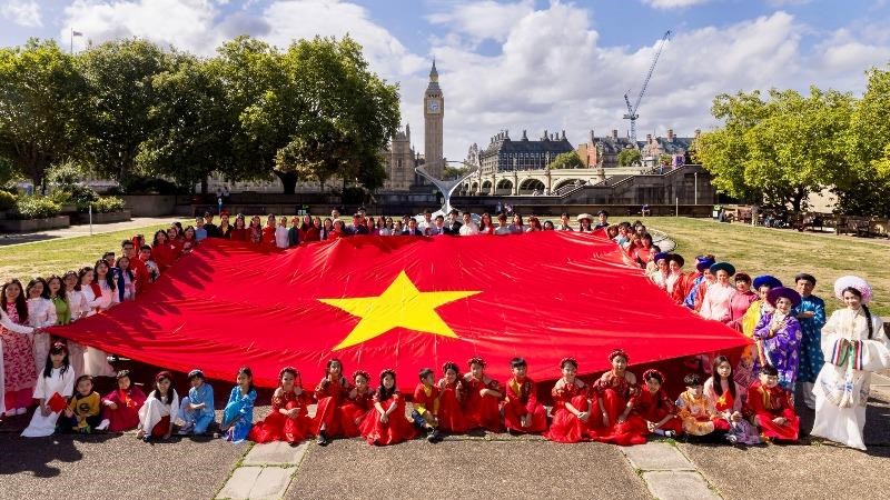 Lan tỏa hồn Việt tại London trong hành trình 80 năm độc lập