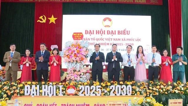 Đại hội MTTQ xã Phúc Lộc nhiệm kỳ 2025-2030: Khẳng định vai trò nòng cốt trong thời kỳ đổi mới