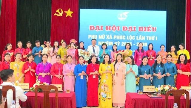 Đại hội Hội LHPN xã Phúc Lộc: Khơi dậy sức mạnh đoàn kết kiến tạo tương lai