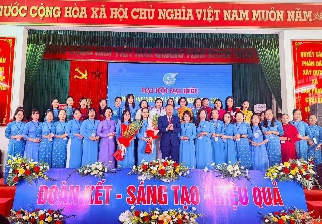Đại hội phụ nữ xã Đan Phượng nhiệm kỳ 2025 - 2030 thành công tốt đẹp