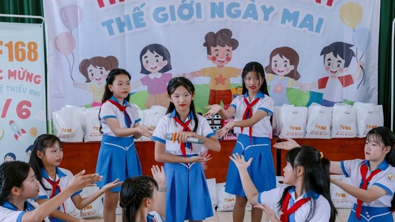 Công ty TNHH Truyền thông và Giải trí F168 – Khi mỗi nụ cười trẻ thơ là một mầm xanh yêu thương