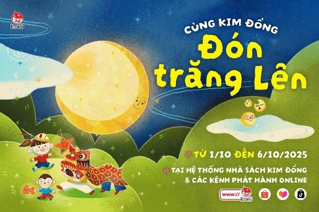 NXB Kim Đồng ra mắt nhiều sách mới và hoạt động sự kiện dịp Tết Trung thu và Hội sách Hà Nội 2025