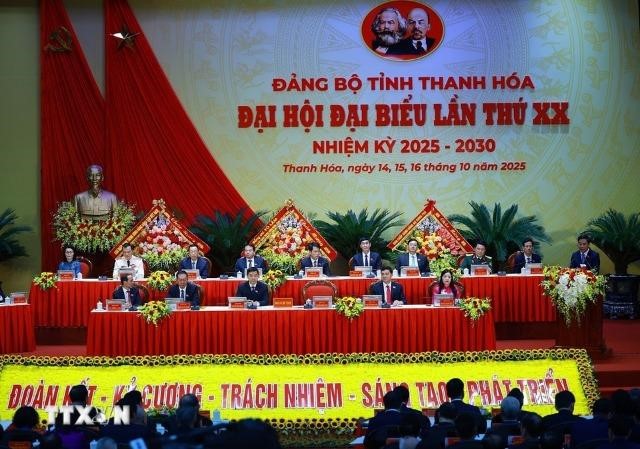 Thủ tướng Phạm Minh Chính: Thanh Hóa phải hiện thức hóa khát vọng phát triển, bừng sáng, nhân dân ngày càng ấm no, hạnh phúc