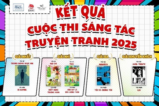 Công bố kết quả Cuộc thi Sáng tác truyện tranh 2025: Những kỳ vọng mới cho nền truyện tranh Việt Nam