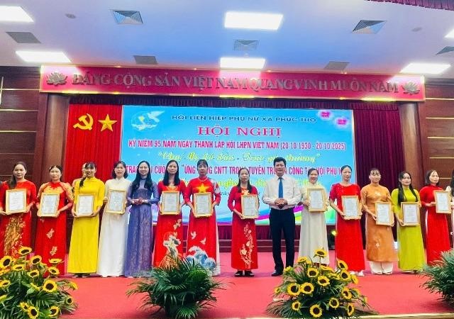 Phụ nữ Phúc Thọ: 95 năm truyền thống – Đổi mới sáng tạo vì quê hương giàu đẹp