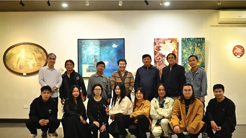  Khi hoạ sĩ gen Z đối thoại với truyền thống