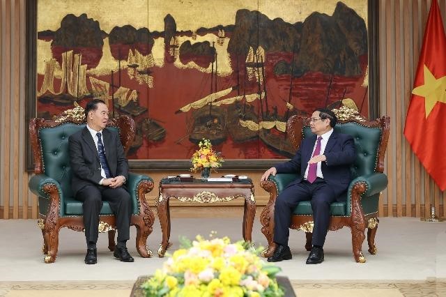 Thủ tướng Phạm Minh Chính tiếp Bộ trưởng Bộ Giáo dục và Thể thao Lào