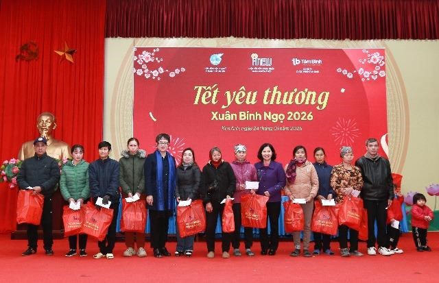 Tết yêu thương 2026: Lan tỏa sẻ chia, tiếp sức phụ nữ vững vàng đón Xuân Bính Ngọ