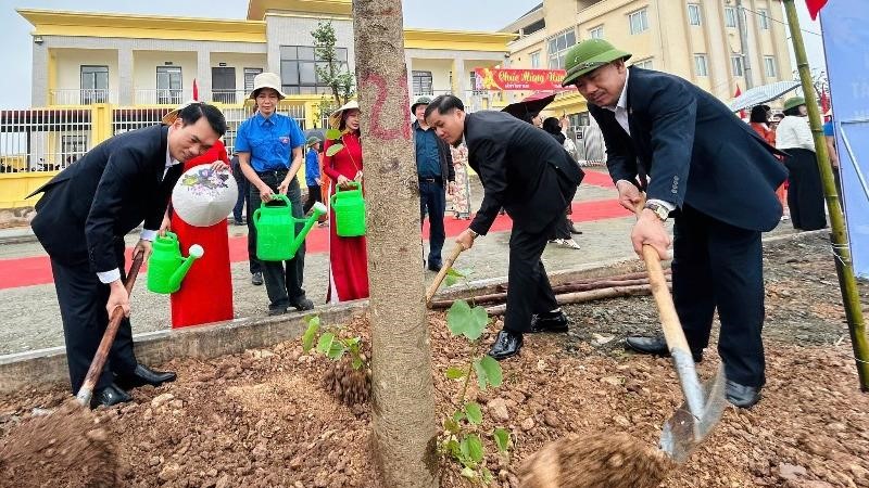Xã Phúc Lộc: Lan tỏa nét đẹp Tết trồng cây 