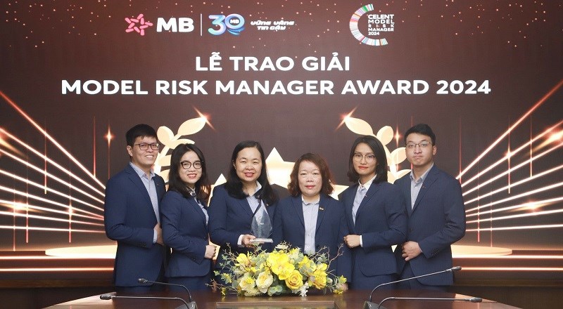 MBBank nhận giải thưởng danh giá về quản trị rủi ro