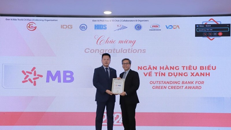 MB được vinh danh ‘Ngân hàng Việt Nam tiêu biểu 2024’