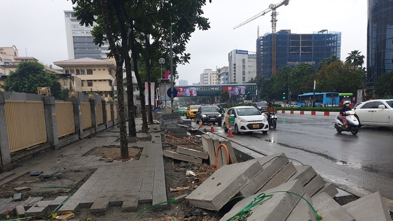 Tạm dừng thi công đào đường trên địa bàn Hà Nội dịp Lễ Quốc khánh 2/9