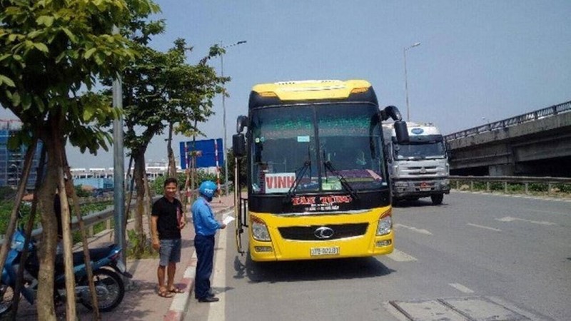 Hà Nội xử lý hơn 3.000 lượt xe khách vi phạm