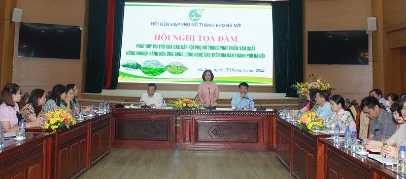 Hội LHPN Hà Nội: Phát triển sản xuất nông nghiệp hàng hóa ứng dụng công nghệ cao