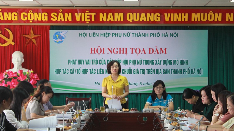 Phát huy vai trò trong xây dựng mô hình HTX/ Tổ hợp tác liên kết theo chuỗi 
