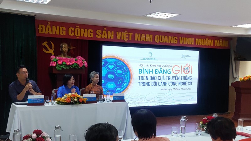 Bình đẳng giới  trên báo chí, truyền thông trong bối cảnh công nghệ số