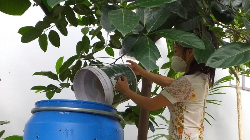 Nhân rộng mô hình “Phân loại, xử lý rác thải tại nguồn”