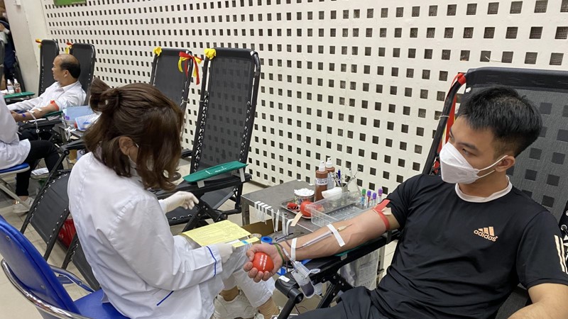 Kho máu dự trữ đủ phục vụ cấp cứu và điều trị trong dịp Tết