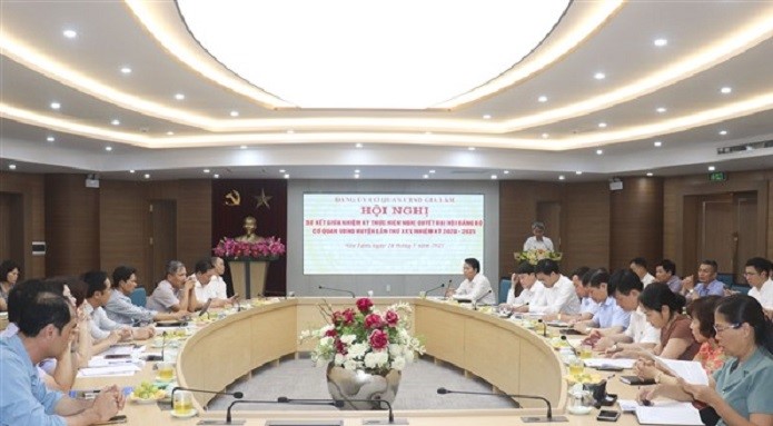 Huyện Gia Lâm: Thực hiện hoàn thành các tiêu chí xây dựng huyện thành quận