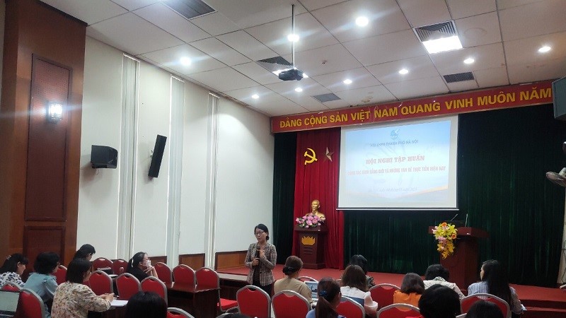 Hội LHPN Hà Nội: Tập huấn công tác bình đẳng giới và những vấn đề thực tiễn hiện nay