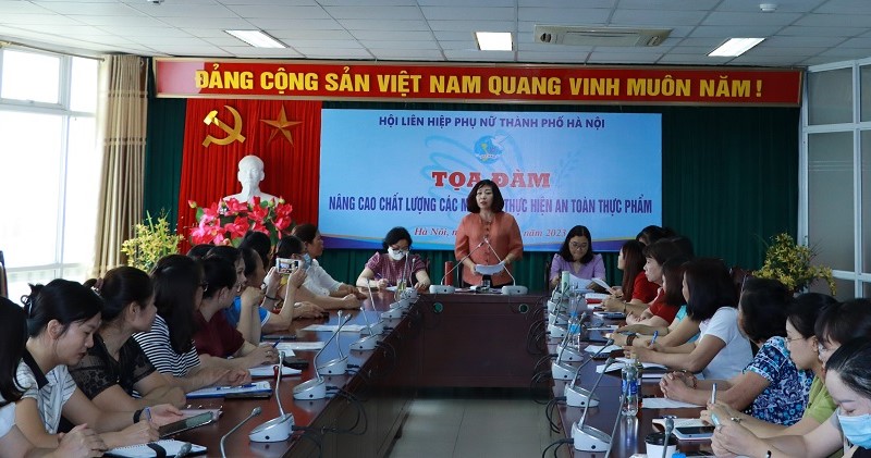 Hội LHPN Hà Nội: Nâng cao chất lượng các mô hình thực hiện an toàn thực phẩm