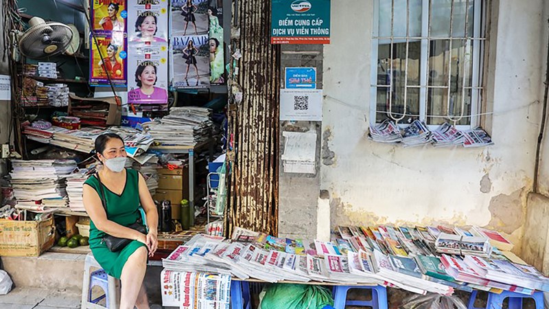 Sạp báo ở Hà Nội một thời