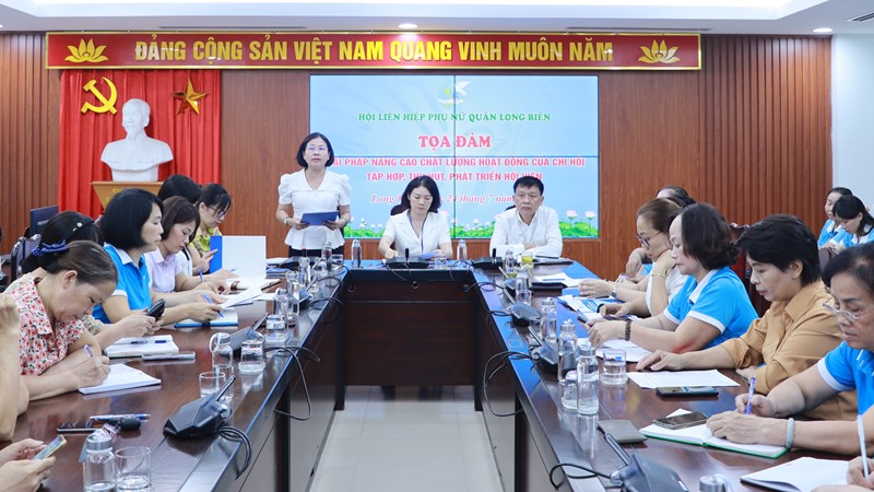 Đa dạng các hoạt động thu hút phụ nữ tham gia tổ chức Hội