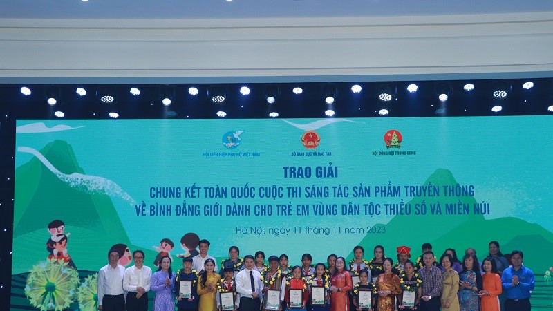 Hội LHPN Việt Nam: Lan tỏa các sáng kiến nâng cao nhận thức về bình đẳng giới cho trẻ em vùng đồng bào dân tộc thiểu số