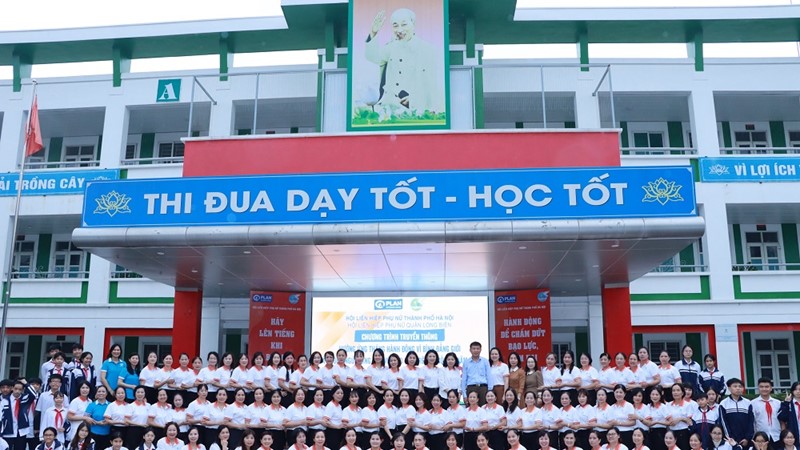 Hội LHPN quận Long Biên: Chung tay hành động phòng chống bạo lực, xâm hại phụ nữ, trẻ em