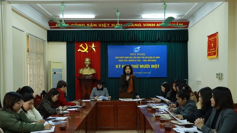 Phụ nữ Ba Đình giữ vững vị trí tốp đầu trong phong trào thi đua của Phụ nữ Thủ đô