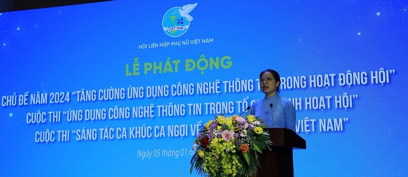 Phát động cuộc thi “Ứng dụng công nghệ thông tin trong tổ chức sinh hoạt Hội” năm 2024