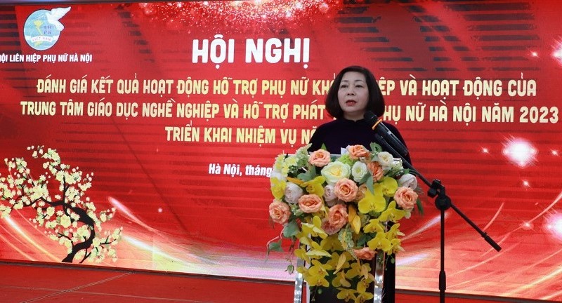 Các cấp Hội Phụ nữ Hà Nội hỗ trợ 850 phụ nữ khởi sự kinh doanh khởi nghiệp