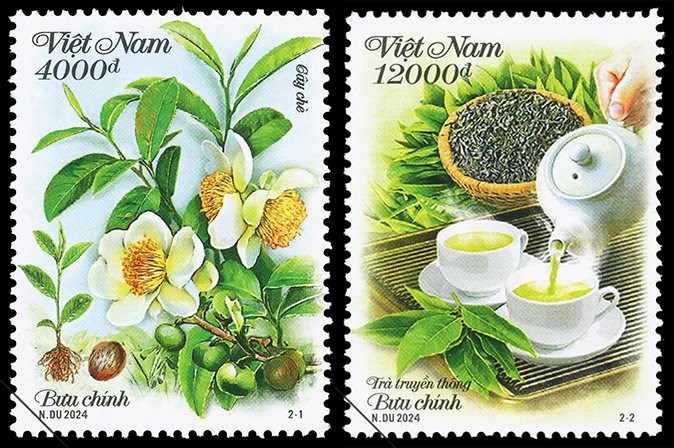 Phát hành bộ tem “Cây chè” quảng bá nông sản của Việt Nam