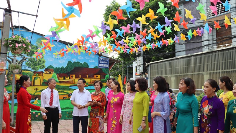 Quận Long Biên: Ra mắt mô hình điểm“Tổ dân phố văn hóa kiểu mẫu”