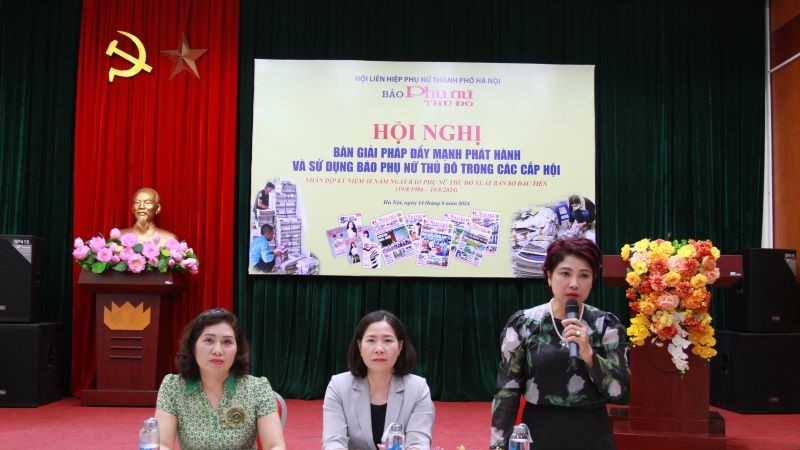 Báo Hội là tiếng nói tin cậy, diễn đàn của các tầng lớp phụ nữ Thủ đô