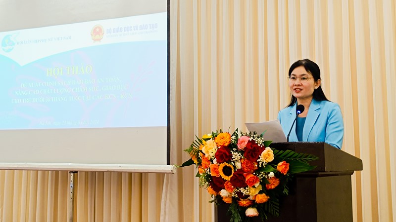 Đề xuất chính sách giáo dục mầm non tại các khu công nghiệp, khu chế xuất