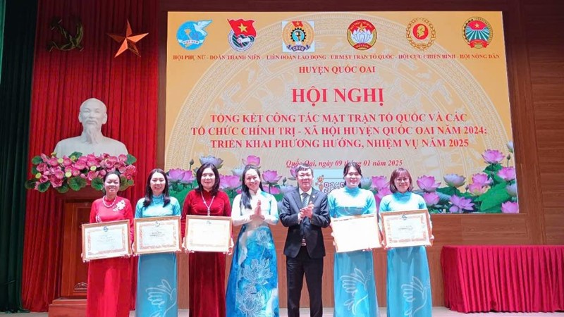 Huyện Quốc Oai: Triển khai các nhiệm vụ có trọng tâm, trọng điểm đạt nhiều kết quả tích cực