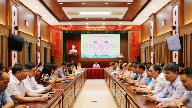 Huyện Quốc Oai: Đẩy mạnh chuyển đổi số và cải cách hành để phát triển nhanh, bền vững và hiện đại