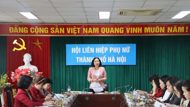 Hội LHPN Hà Nội tổ chức hội nghị Sơ kết công tác quý I, triển khai nhiệm vụ quý II năm 2025