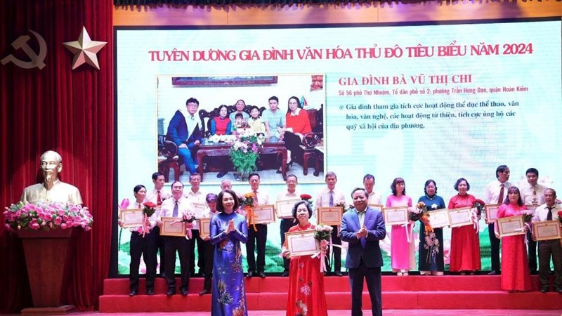  Hà Nội sẽ tuyên dương 80 “Gia đình văn hóa” tiêu biểu năm 2025