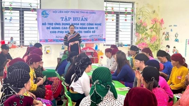 Các cấp Hội Phụ nữ Việt Nam tích cực lan tỏa nhiều nội dung Dự án 8 đến với phụ nữ, trẻ em dân tộc thiểu số