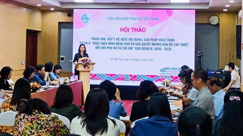 Hội LHPN Việt Nam: Tham vấn, góp ý đề xuất nội dung, giải pháp hoạt động Dự án 8 giai đoạn 2 