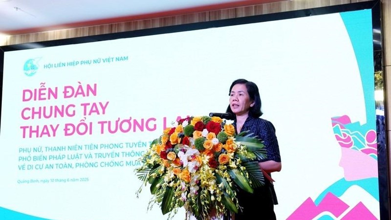 Nâng cao nhận thức và kỹ năng phòng, chống mua bán người cho hội viên, phụ nữ