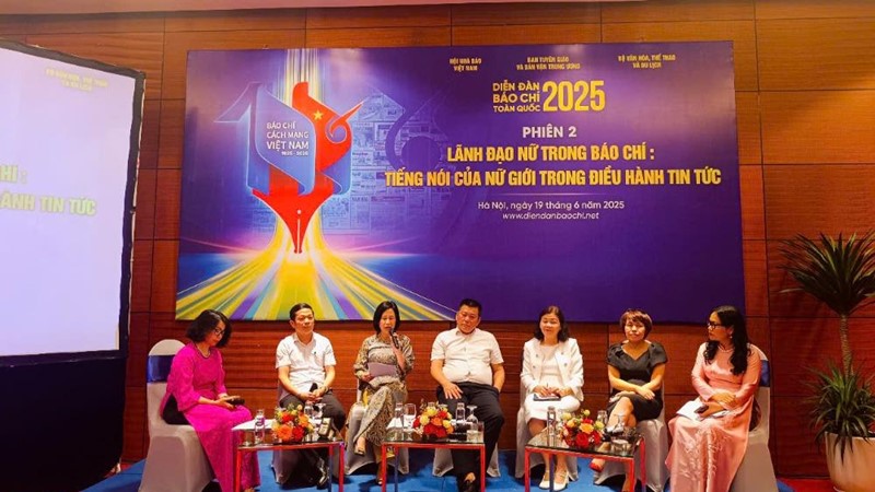 Lãnh đạo nữ trong báo chí: Tiếng nói của nữ giới trong điều hành tin tức